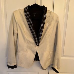 Jessica Simpson off white blazer size 6